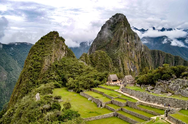 La ciudad inca perdida de Machu Picchu, Cuzco, Perú — Foto de Stock