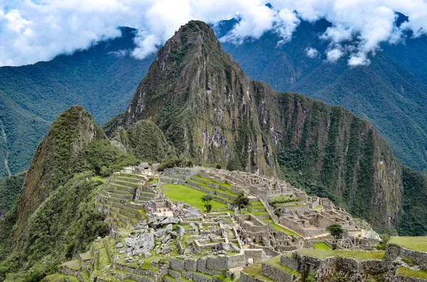 La ciudad inca perdida de Machu Picchu, Cuzco, Perú — Foto de Stock