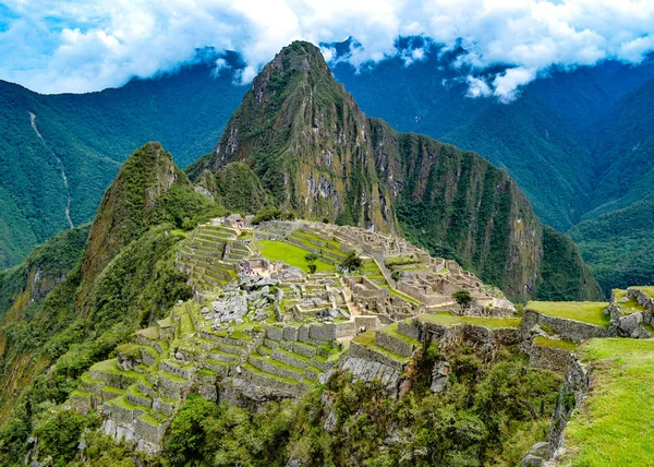 Die verlorene inca stadt machu picchu, cuzco, peru — Stockfoto