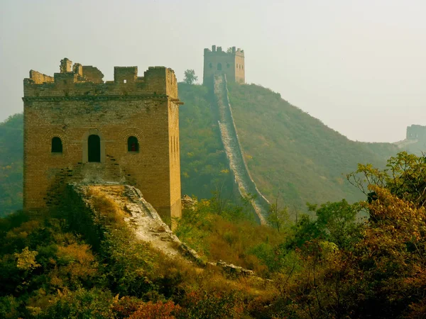 Marele Zid Chinezesc de la Jinshanling, Beijing — Fotografie, imagine de stoc