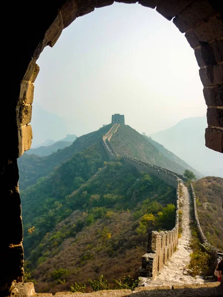 Marele Zid Chinezesc de la Jinshanling, Beijing — Fotografie, imagine de stoc