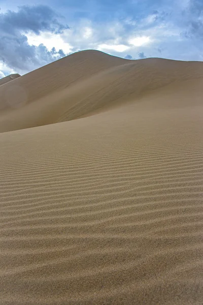 秘鲁伊卡Nazca的景观和沙丘. — 图库照片