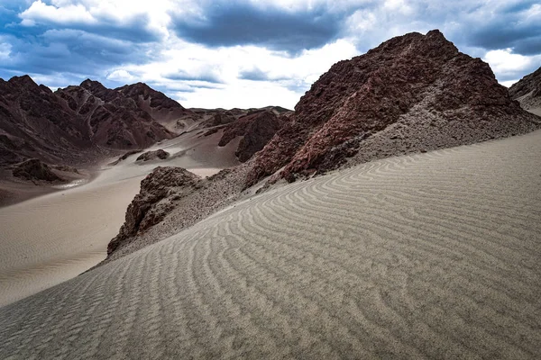 沙漠景观和沙丘。秘鲁Nazca. — 图库照片