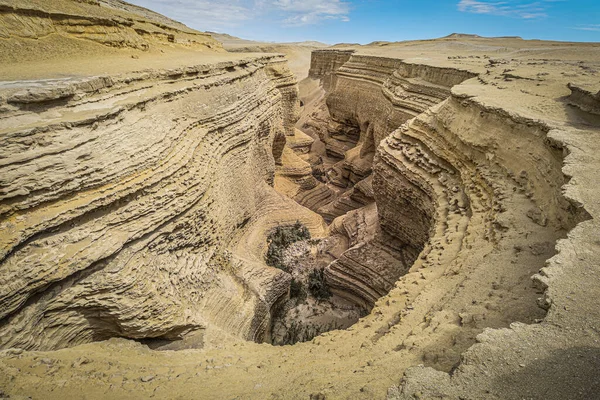 Mirando hacia el Cañón de los Perdidos, Nazca, Perú — Foto de Stock