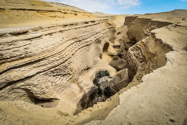 Mirando hacia el Cañón de los Perdidos, Nazca, Perú — Foto de Stock