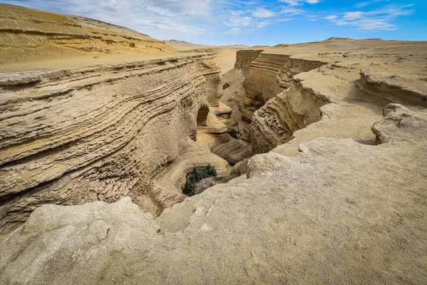Mirando hacia el Cañón de los Perdidos, Nazca, Perú — Foto de Stock