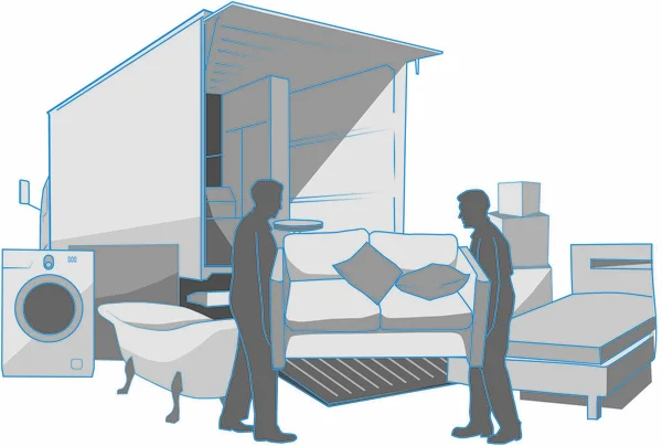 movers services for furniture transportation