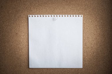 tıpa arkaplanı üzerine beyaz kağıt