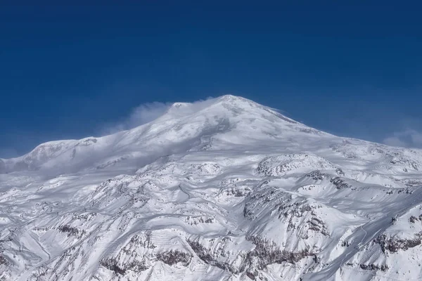 Top Van Elbrus Bergketen — Stockfoto