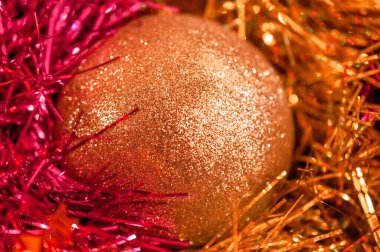 Altın Noel balosu. Yeni Yıl