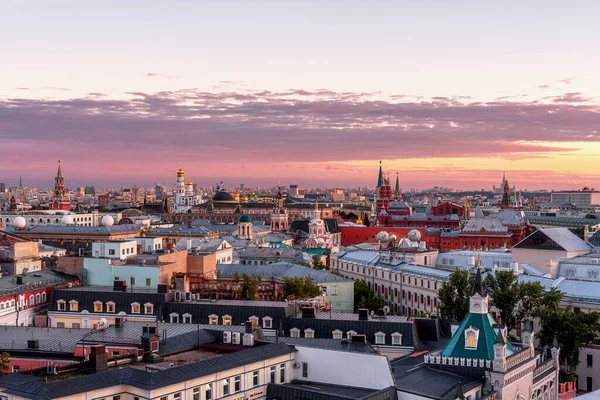 Moskou Rusland Juni 2017 Zicht Vanuit Centrale Kinderwereld Het Moskou — Stockfoto