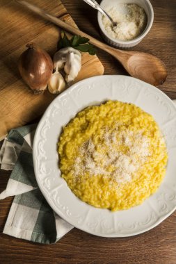 delicius İtalyan risotto pirinç safran ile 