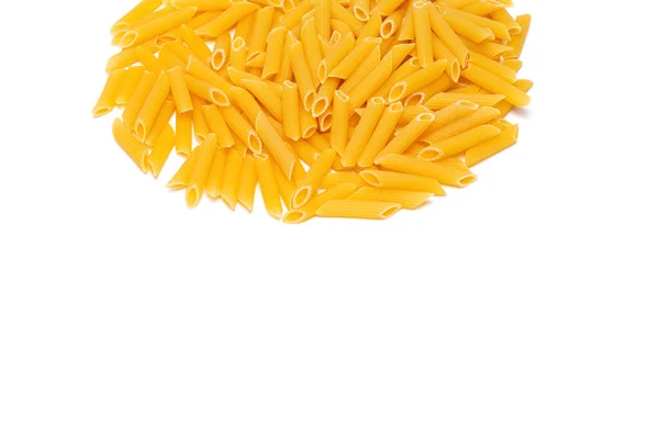 Pasta Auf Weißem Hintergrund — Stockfoto