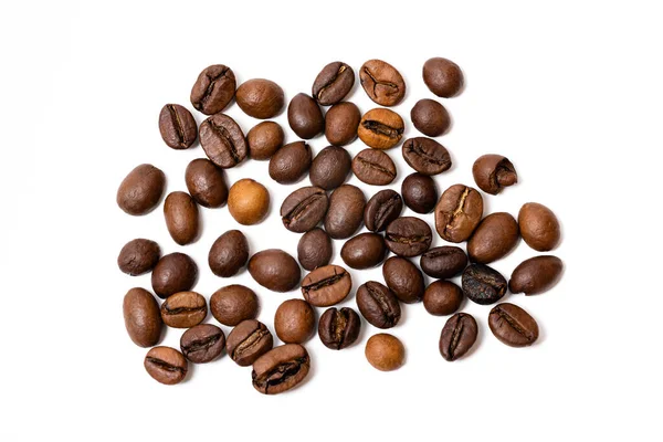 Coffee Beans White Background — Stock Photo, Image