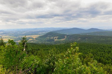 Yazın dağ manzarası