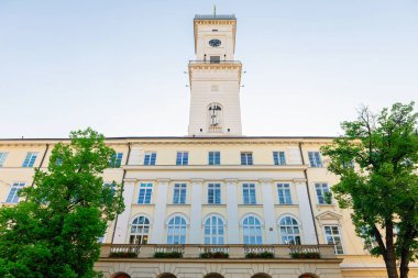 Lviv, Ukrayna 'daki Merkez Belediye Binası