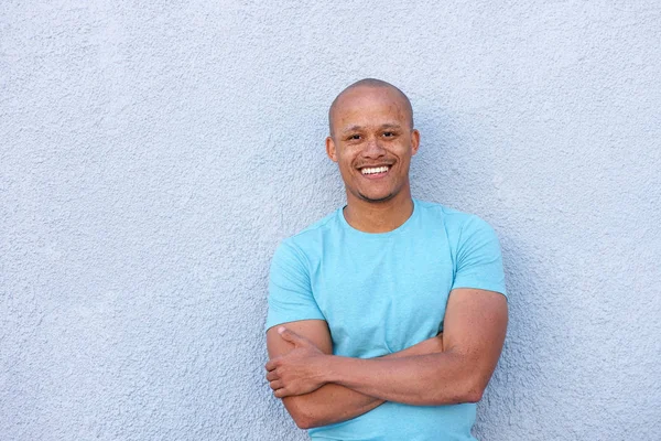 African man with arms crossed — Stock Photo, Image