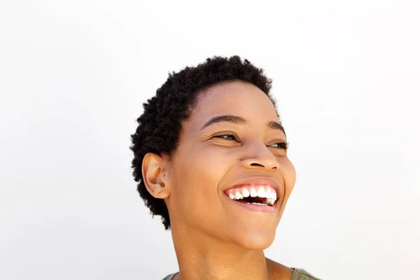 美しい若い黒人女性 — ストック写真