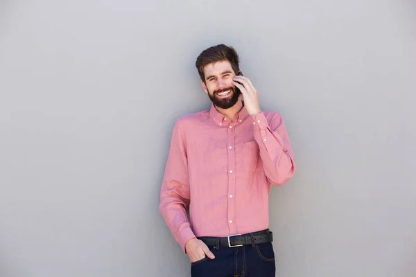 Handsome businessman talking — Stock Photo, Image