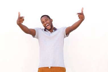 Afrika adam işaret parmak