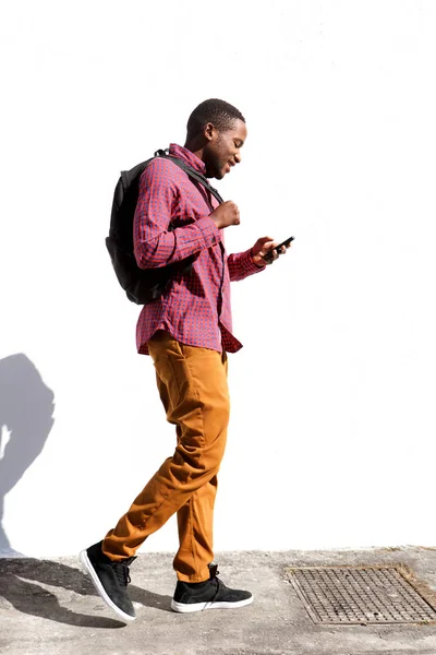 College student walking — Stock Photo, Image