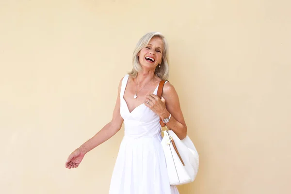 Woman in summer dress — Stock Photo, Image