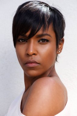 şık Afrikalı kadın model 