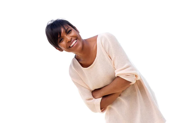 Elegante joven mujer negra — Foto de Stock