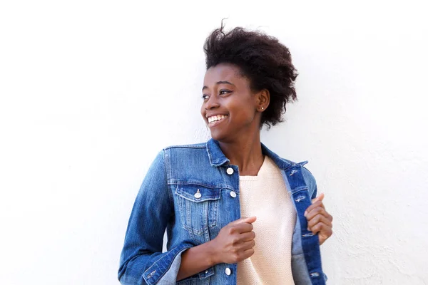 Cool joven africana mujer —  Fotos de Stock