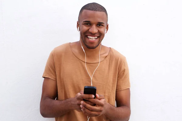 Glimlachend zwarte man — Stockfoto