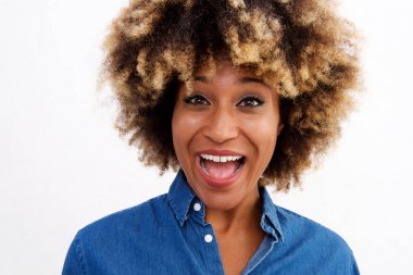 Heyecanlı genç bayan