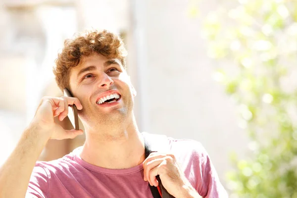 Close up of laughing man — Stock Photo, Image