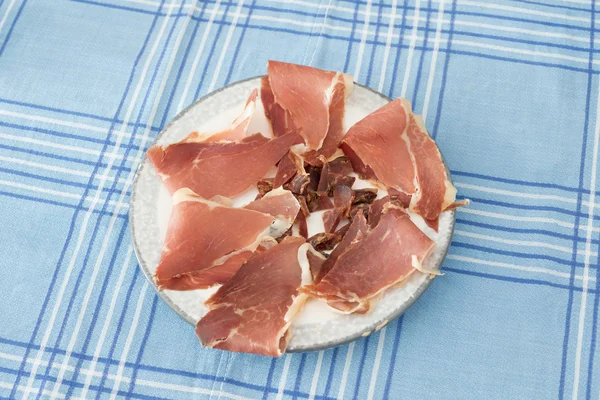 Typical Spanish ham — Stock Photo, Image