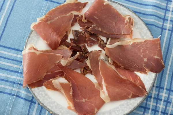 Typical Spanish ham — Stock Photo, Image