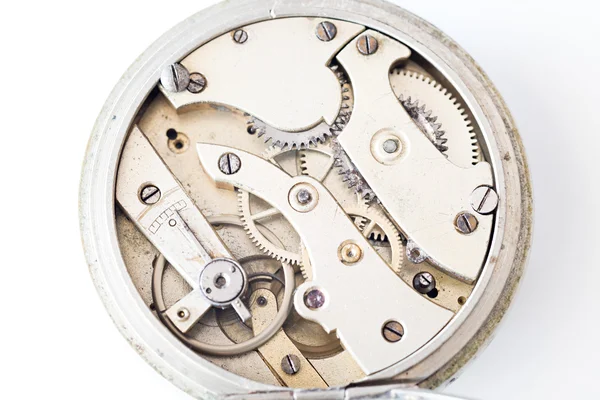 Podrobnosti o kapesní hodinky — Stock fotografie
