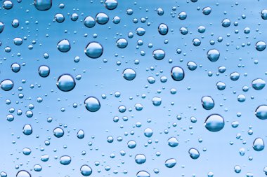 Yağmur damlaları detay