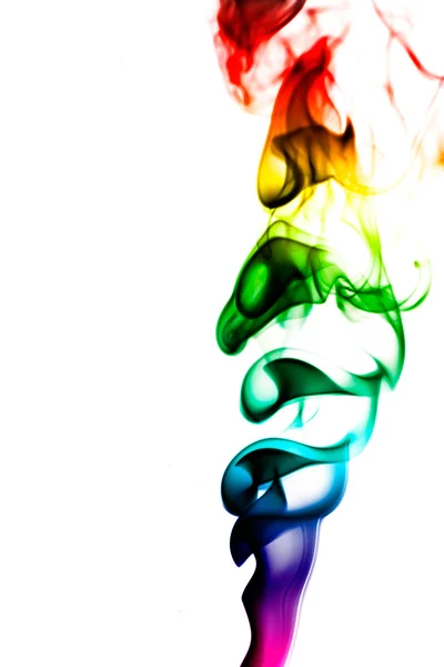 Forms with smoke — Stock Photo, Image