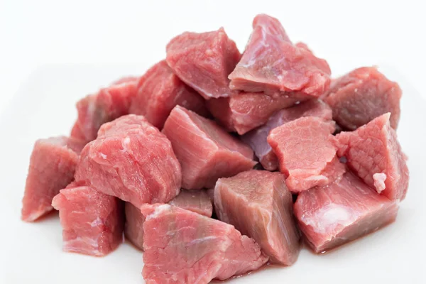 Beef veal for stew — Stock Photo, Image