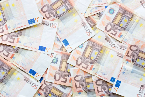 Banknotes of the european union — Stock Photo, Image