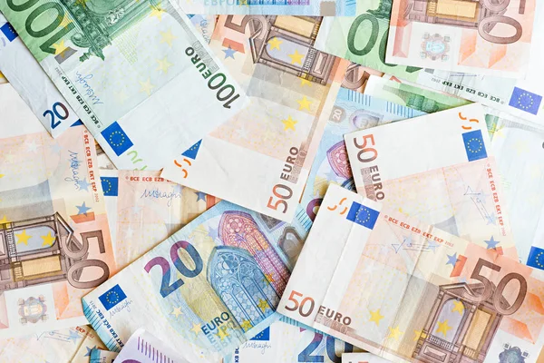 Billetes de la Unión Europea — Foto de Stock