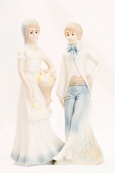 Wedding cake figures — Stock Photo, Image