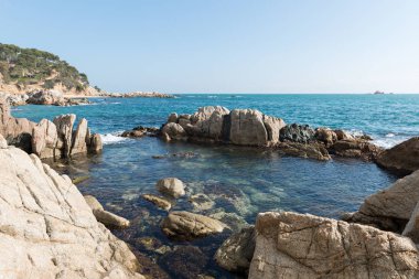 Sahil cesur (Costa Brava) - Girona (İspanya)