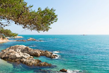 Sahil cesur (Costa Brava) - Girona (İspanya)