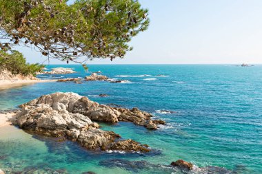 Sahil cesur (Costa Brava) - Girona (İspanya)