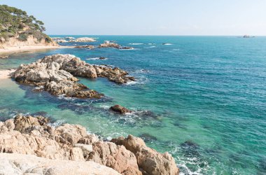Sahil cesur (Costa Brava) - Girona (İspanya)