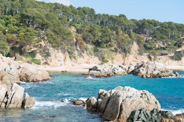 Sahil cesur (Costa Brava) - Girona (İspanya)
