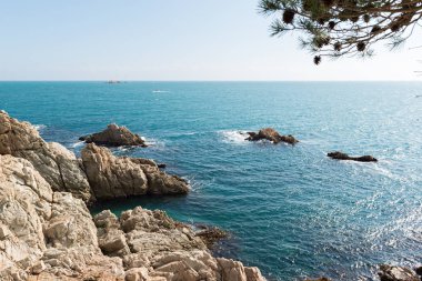 Sahil cesur (Costa Brava) - Girona (İspanya)