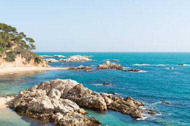 Sahil cesur (Costa Brava) - Girona (İspanya)