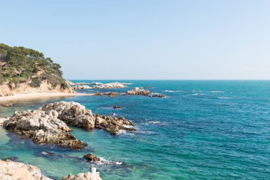 Sahil cesur (Costa Brava) - Girona (İspanya)