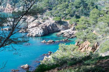 Sahil cesur (Costa Brava) - Girona (İspanya)